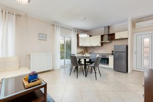 Kuchyň nebo kuchyňský kout v ubytování Apartman Marina