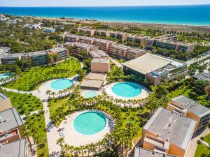 an aerial view of the resort with two pools at Apartment Salgados by Algarve Vacation in Albufeira