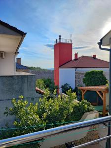 a view from the balcony of a house at Jasmina in Senj