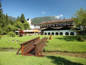 Zahrada ubytování Alpenhof Grainau