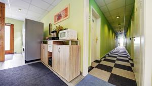 Kuchyň nebo kuchyňský kout v ubytování Gasthaus Mooshäusl