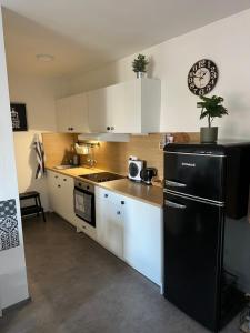 Kuchyň nebo kuchyňský kout v ubytování Apartmán MANKÝ + 9 fotografií