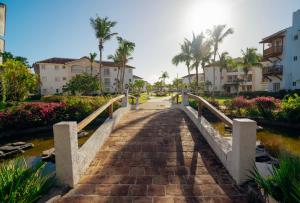 Kebun di luar Apartment in Dominicus