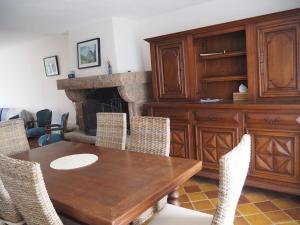 Khu vực ghế ngồi tại Gîte Location des 4 saisons