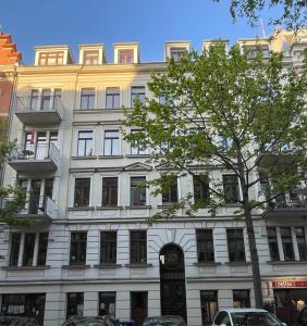 Bygningen som lejligheden ligger i