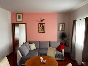 Posezení v ubytování House Klarin