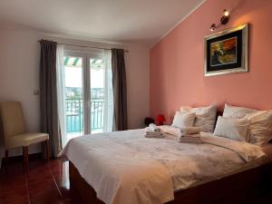 Postel nebo postele na pokoji v ubytování House Klarin
