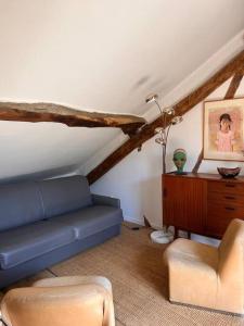 Posedenie v ubytovaní Gîte de Frau