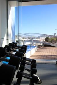 Fitnesscentret og/eller fitnessfaciliteterne på Luxury Apartment Infinity View