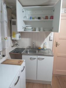 Η κουζίνα ή μικρή κουζίνα στο Casa típica de Puerto Montt