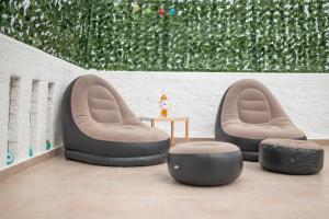 A seating area at traditional suburbs maisonette
