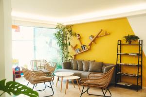 Гостиная зона в Hotel Le Quetzal
