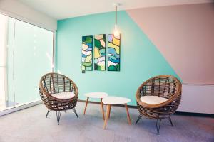 Гостиная зона в Hotel Le Quetzal