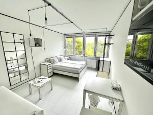 Posezení v ubytování 2D Apartment
