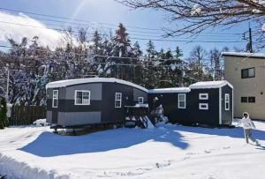 富士山下Trailer House-A om vinteren