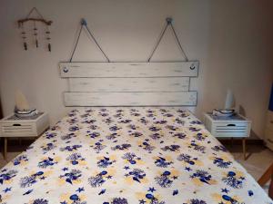 Katil atau katil-katil dalam bilik di Casa Spaziosa al centro di Ustica