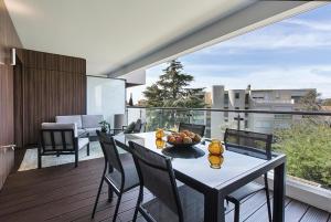 Balkón alebo terasa v ubytovaní Parc du Cap Luxury Apartment