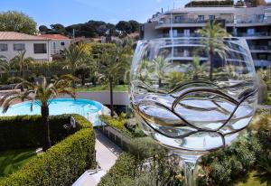 Bazén v ubytovaní Parc du Cap Luxury Apartment alebo v jeho blízkosti