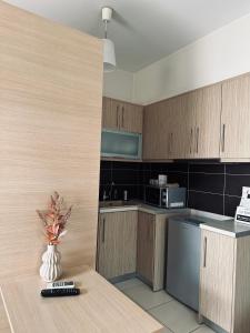 Kuchyň nebo kuchyňský kout v ubytování Mc Queen Rooms & Apartments