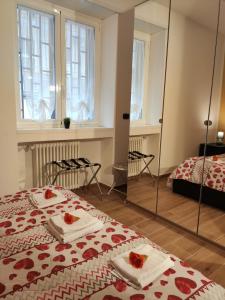 Postel nebo postele na pokoji v ubytování B&B Isabell