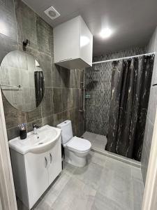Vannituba majutusasutuses WaterFall Hotel