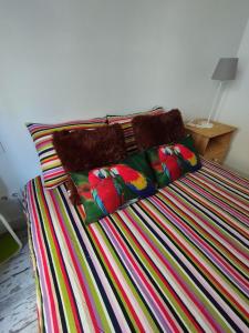Posteľ alebo postele v izbe v ubytovaní Apartment Barca 1 Camp Nou + 24 fotografií