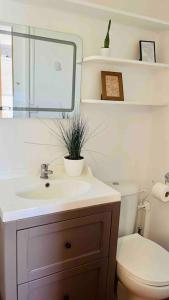 Koupelna v ubytování Alquiler de casa Vacacional