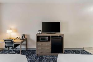 TV a/nebo společenská místnost v ubytování Comfort Inn & Suites