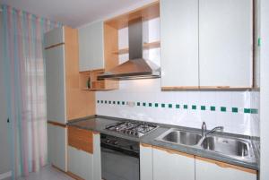 Cucina o angolo cottura di Residenza Bianco Nero