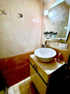 A bathroom at Panda Grey with balcony Hurghada center