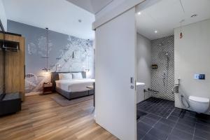 Koupelna v ubytování Ink Hotel