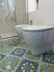 A bathroom at Casa San Domingo