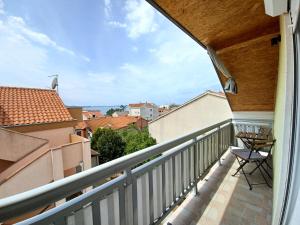 Balkón alebo terasa v ubytovaní Family apartments Zadar - Ryanair's September