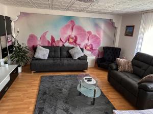 Posezení v ubytování Ferien- und Monteurwohnung Julia