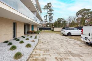 Budynek, w którym mieści się apartament