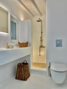 A bathroom at My Lovely Place Mykonos
