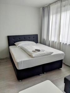 Łóżko lub łóżka w pokoju w obiekcie 204 Paris 59m2 4-8 Pers extr Bedroom