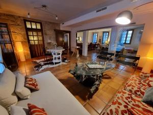 Posezení v ubytování Casa a Pedreira Rias Baixas