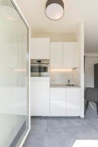 Kuchyň nebo kuchyňský kout v ubytování Vienna Cube Apartments Contactless Check IN + 16 fotografií
