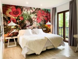 Hotel Cuevas - Adults Only客房内的一张或多张床位