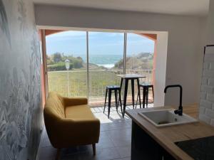 Fotografia z galérie ubytovania Appartement Cap d'Agde vue mer 1 ere ligne v destinácii Cap d'Agde
