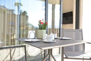 A balcony or terrace at Apartments Johanna