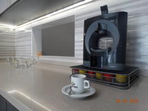 Comodidades para preparar café e chá em Villa Andorinha