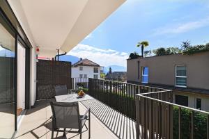 A balcony or terrace at Apartments Johanna