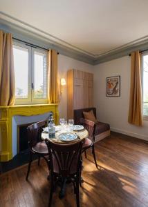 Χώρος καθιστικού στο Villa Forestière Studio Le Sophora