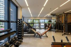 Fitness centrum a/nebo fitness zařízení v ubytování Resort Premium flat 1522