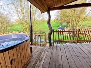 Zahrada ubytování La Cabane d'Ode