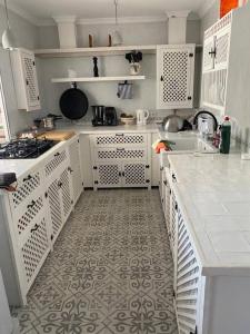 Kuchyňa alebo kuchynka v ubytovaní Casa im andalusischen Look in der Nähe von Chipiona + 6 fotografií