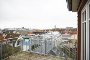 Nespecifikovaný výhled na destinaci Büsum nebo výhled na město při pohledu z hotelu