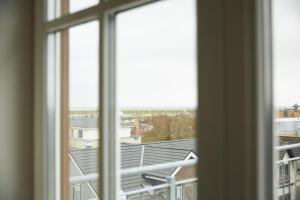 Balkón nebo terasa v ubytování Bernstein-Hotel Bootshaus